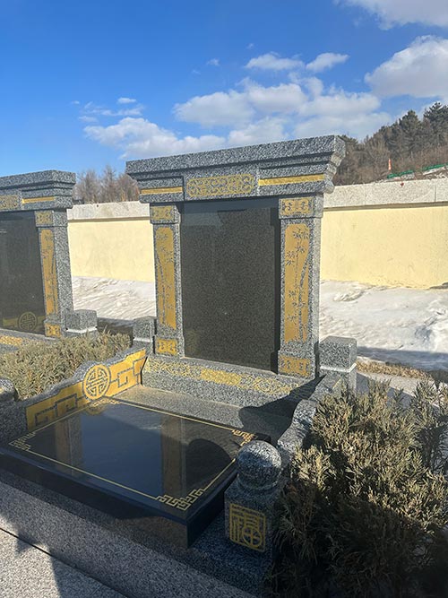 龙福山碑型
